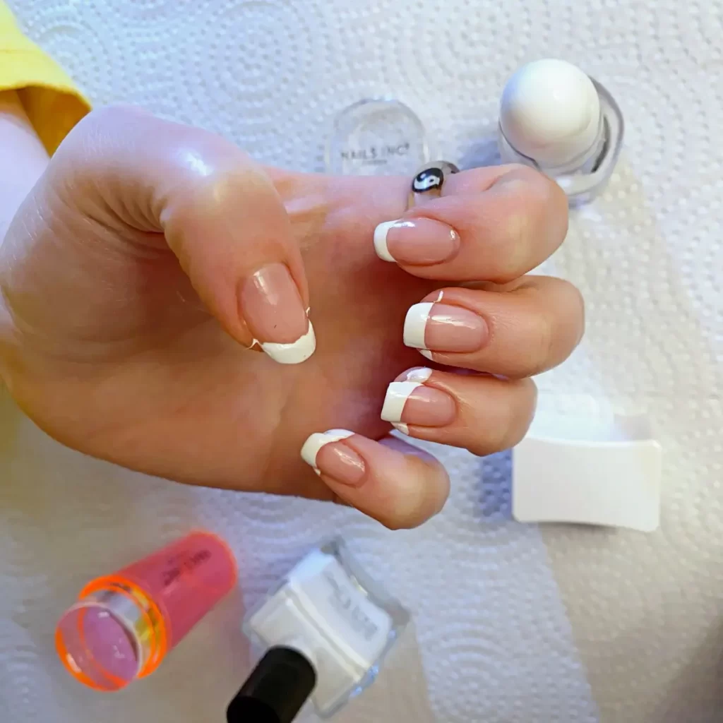 silicone nail stamper french tip