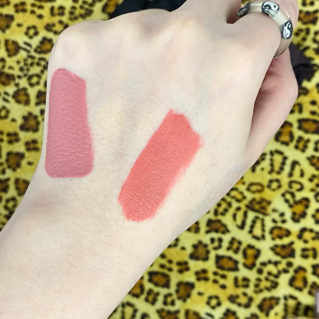 kokie Kissable Liquid Lipstick in Mad About Mauve swatch