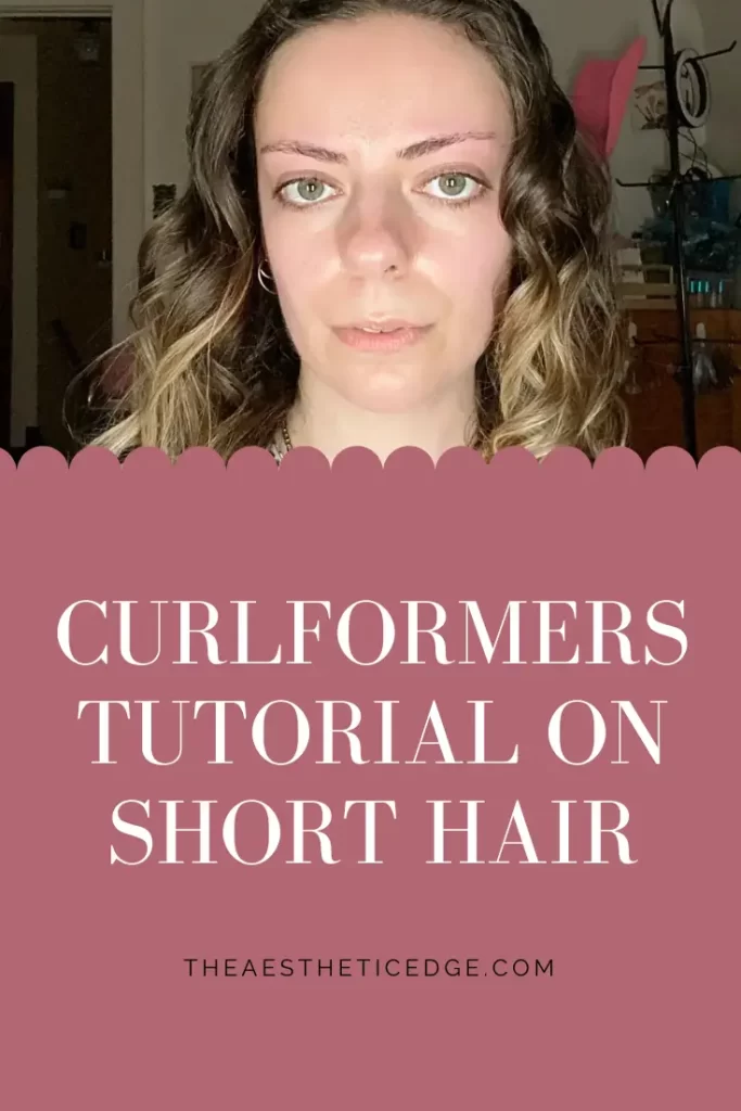Curlformers Tutorial On Short Hair