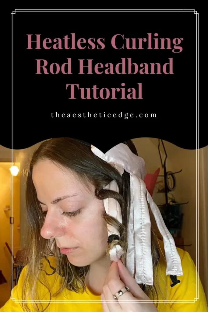 Heatless Curling Rod Headband Tutorial