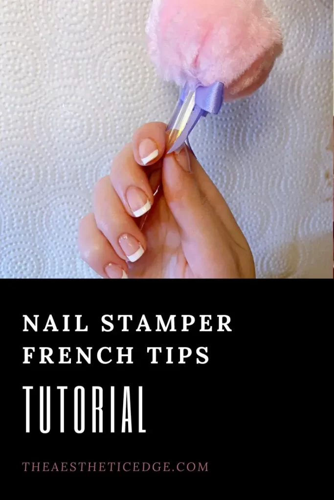 Nail Stamper French Tips Tutorial