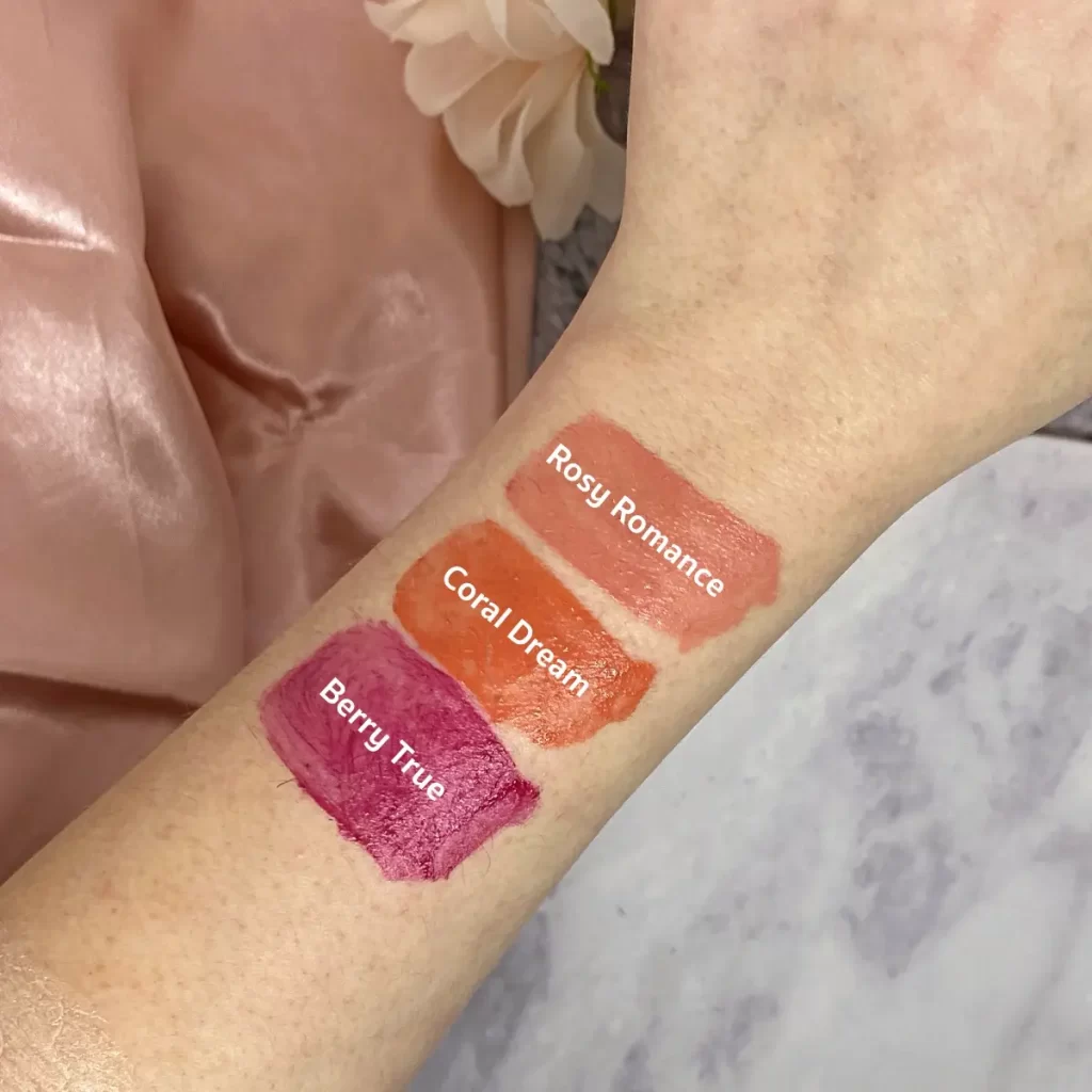 wet n wild megaglo Lip & Cheek Color swatches