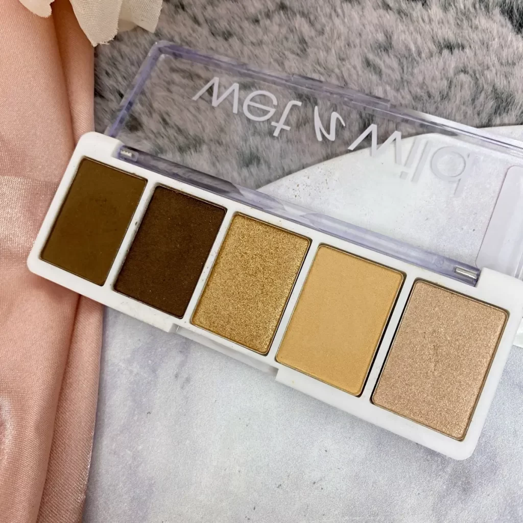 wet n wild coloricon 5 Pan Eye & Face Palette gold whiph