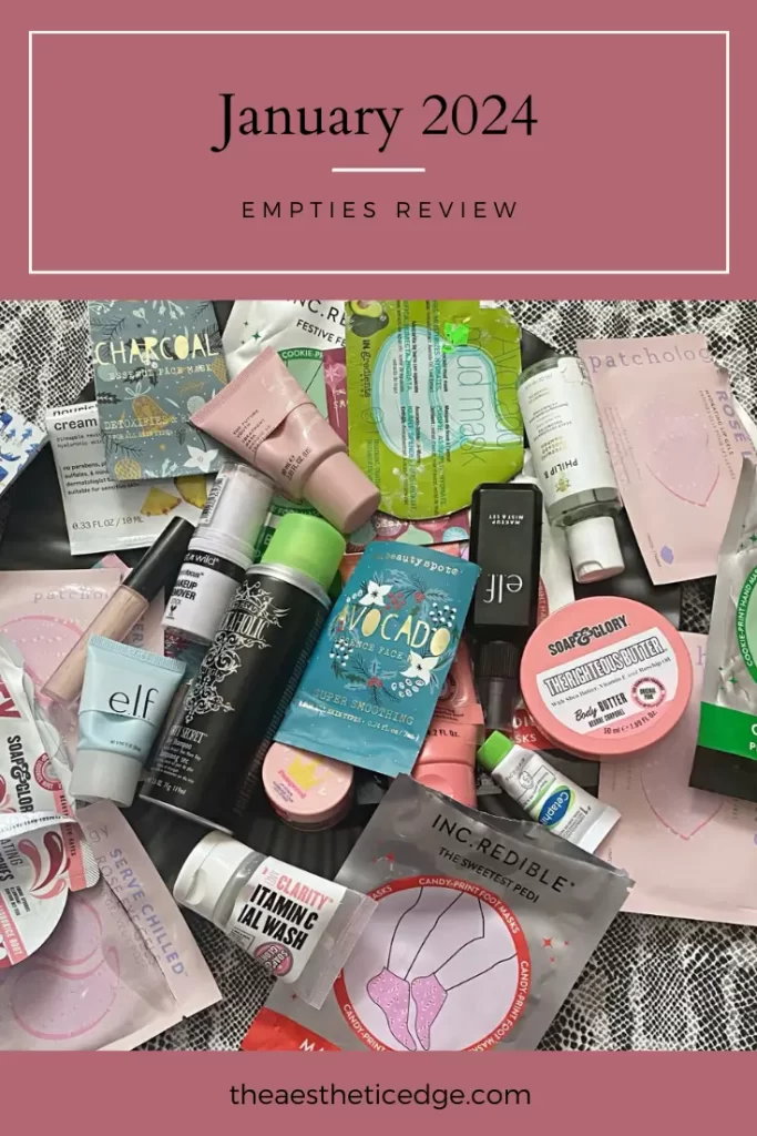 January 2024 empties review