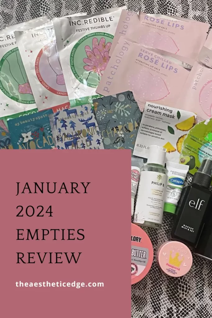 January 2024 empties review