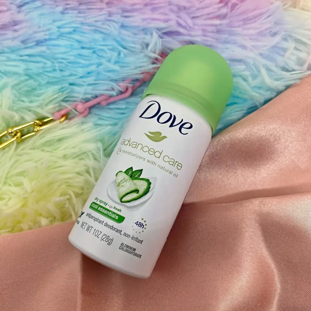 Dove Advanced Care Dry Spray Antiperspirant Deodorant in Cool Essentials