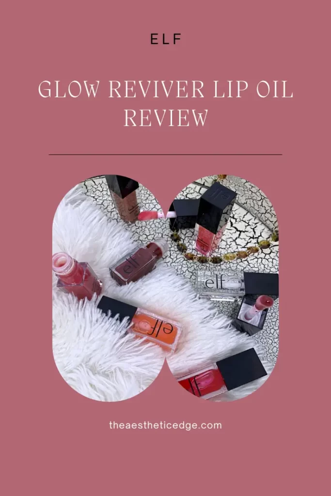 elf Glow Reviver Lip Oil review