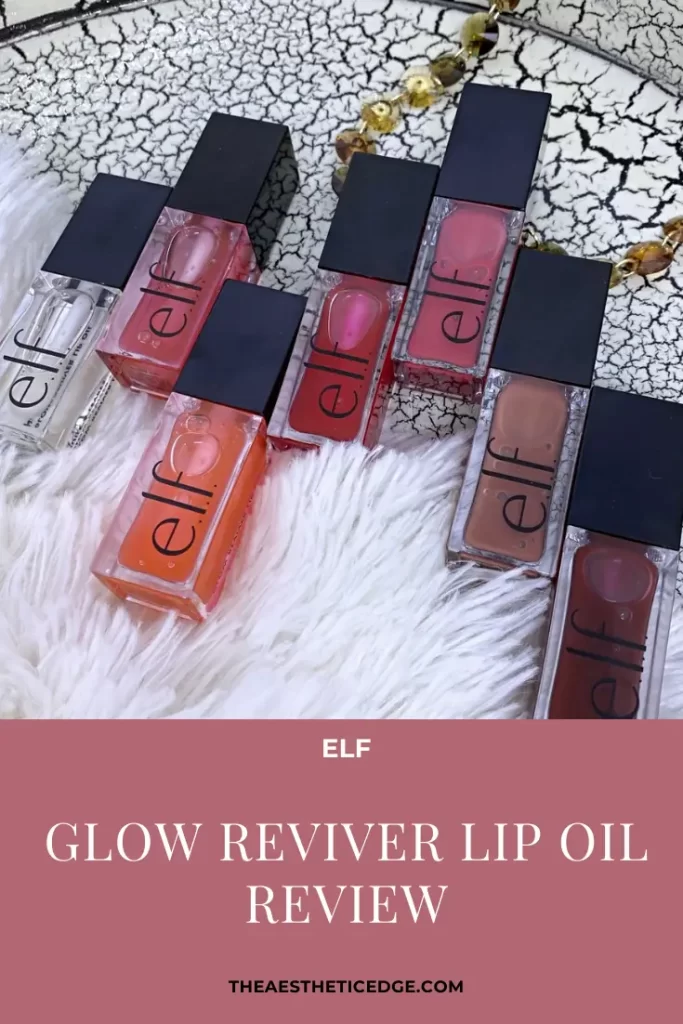 elf Glow Reviver Lip Oil review