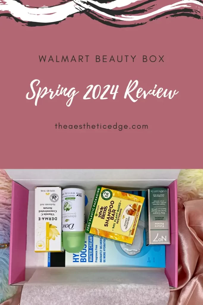walmart beauty box Spring 2024 review