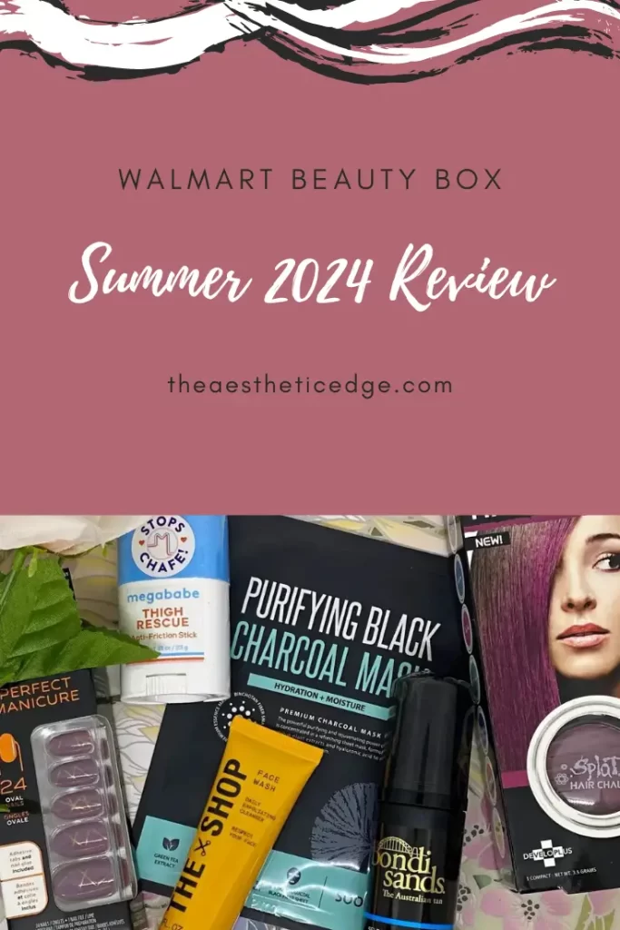 walmart beauty box Summer 2024 review