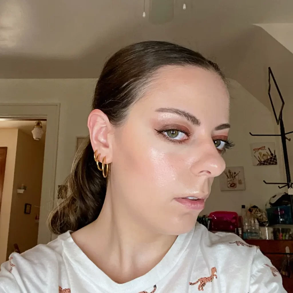 wearing elf flawless satin foundation