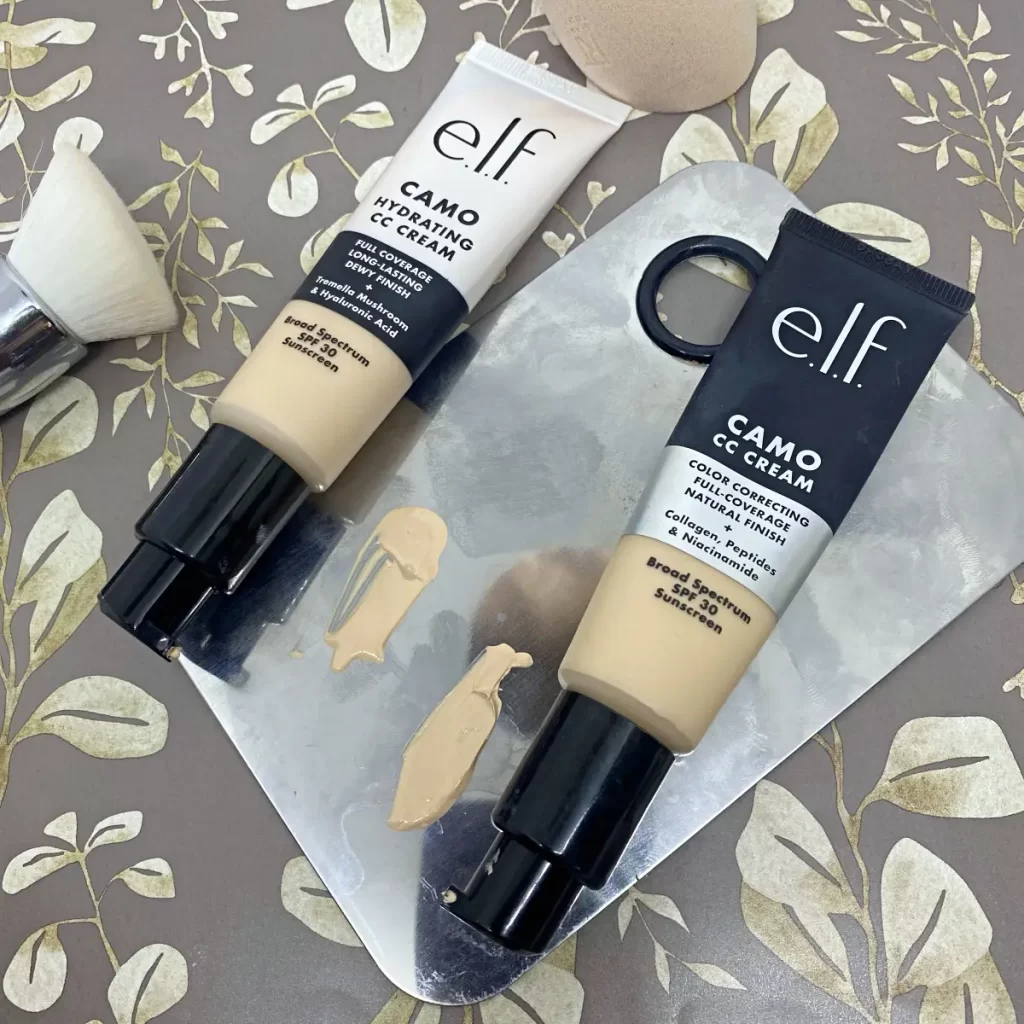 elf Hydrating Camo CC Cream vs. Camo CC Cream