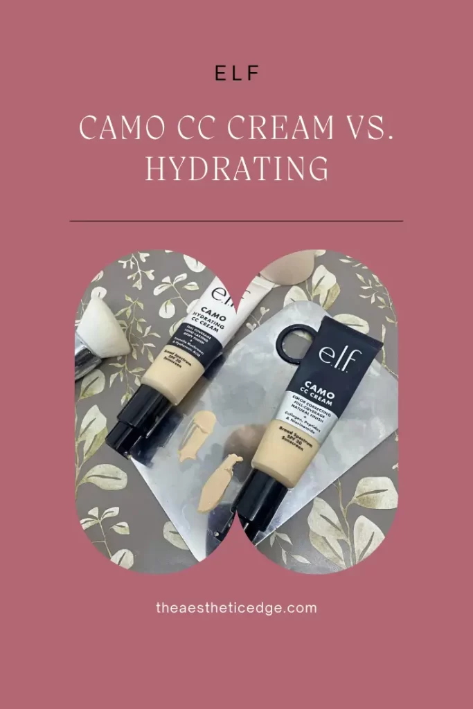 elf Camo CC Cream vs. Hydrating