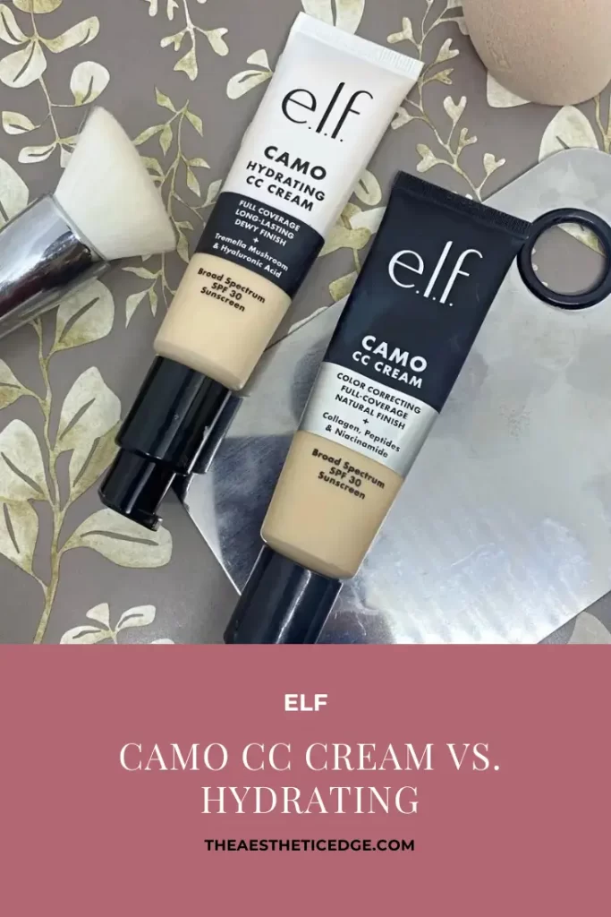 elf Camo CC Cream vs. Hydrating