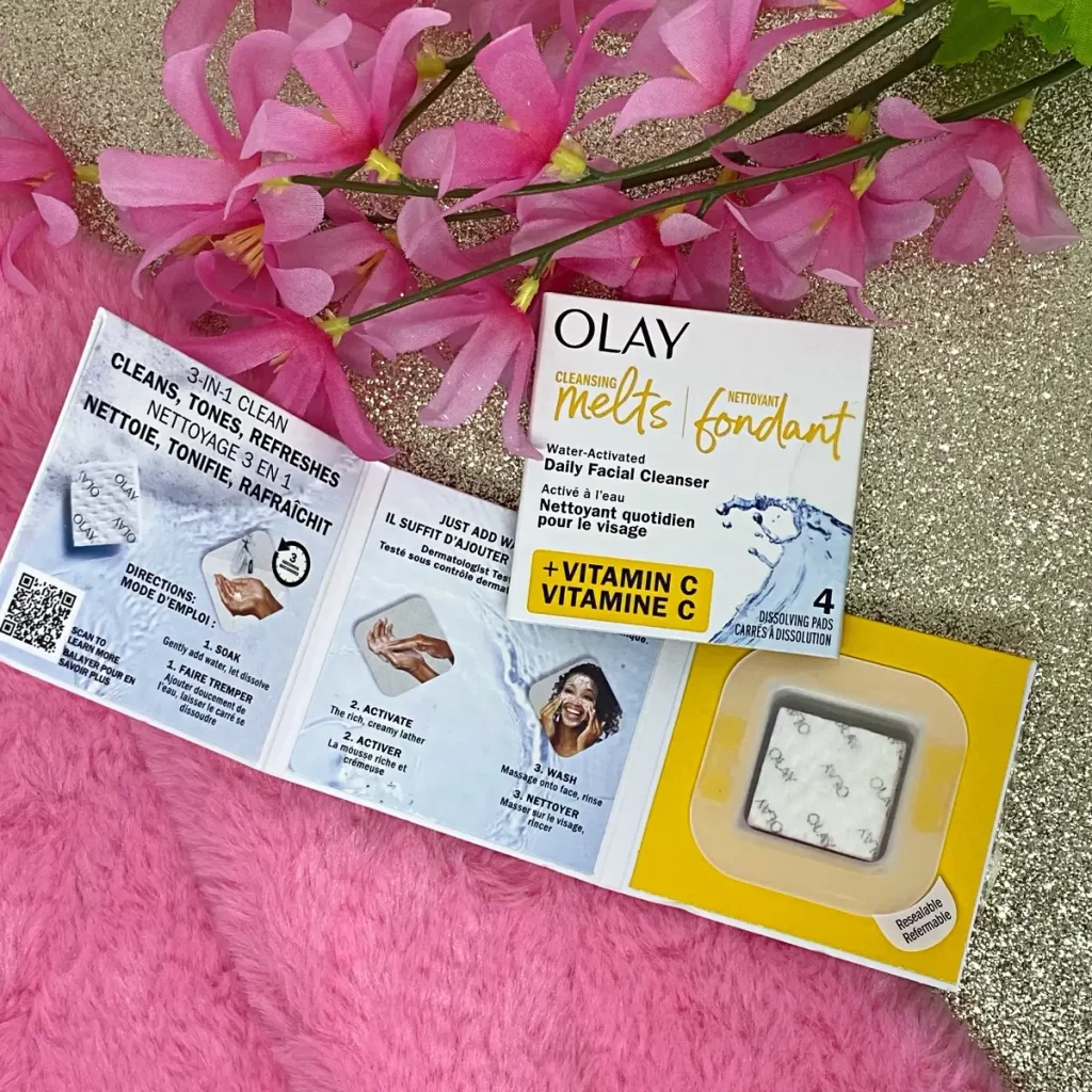 Olay Cleansing Melts + Vitamin C