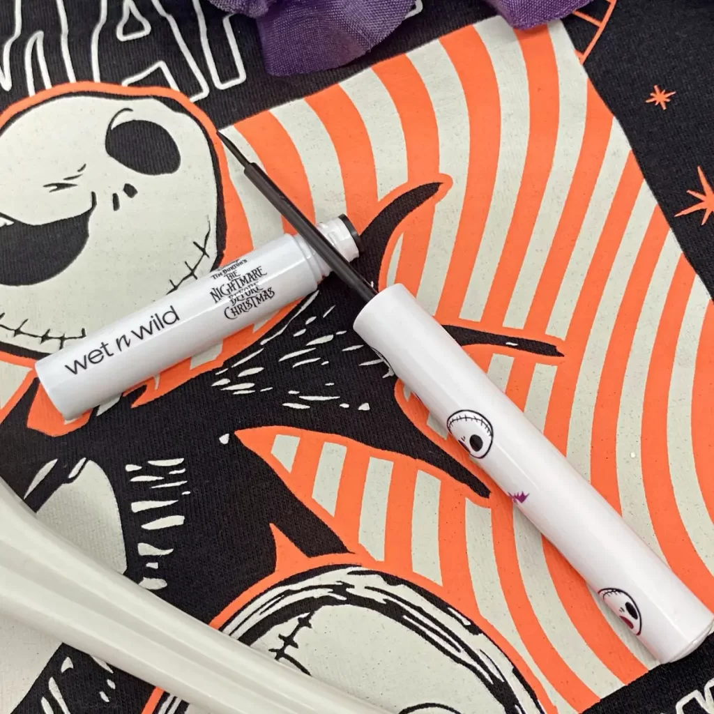 wet n wild nightmare before christmas matte liquid eyeliner bone daddy