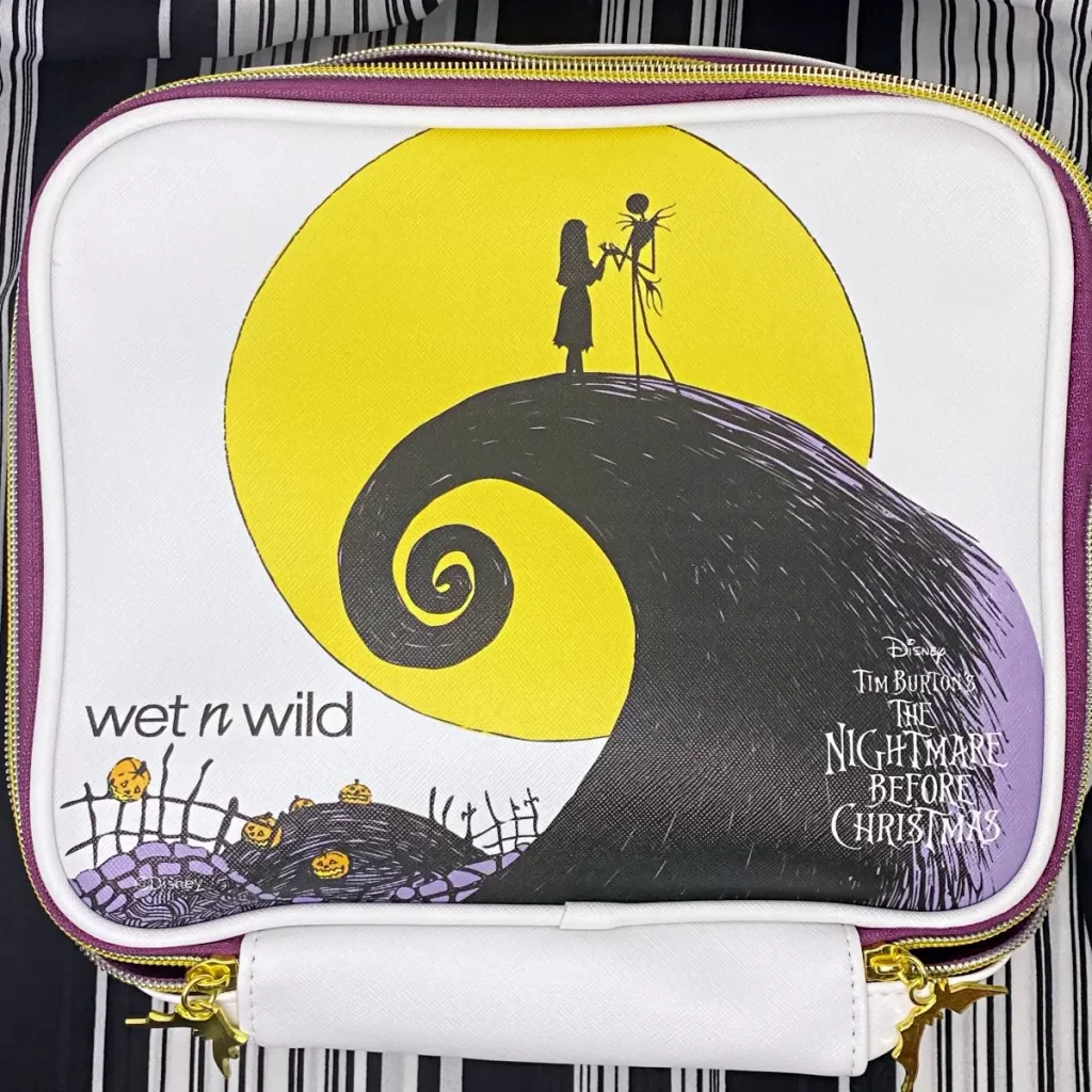 wet n wild nightmare before christmas makeup bag