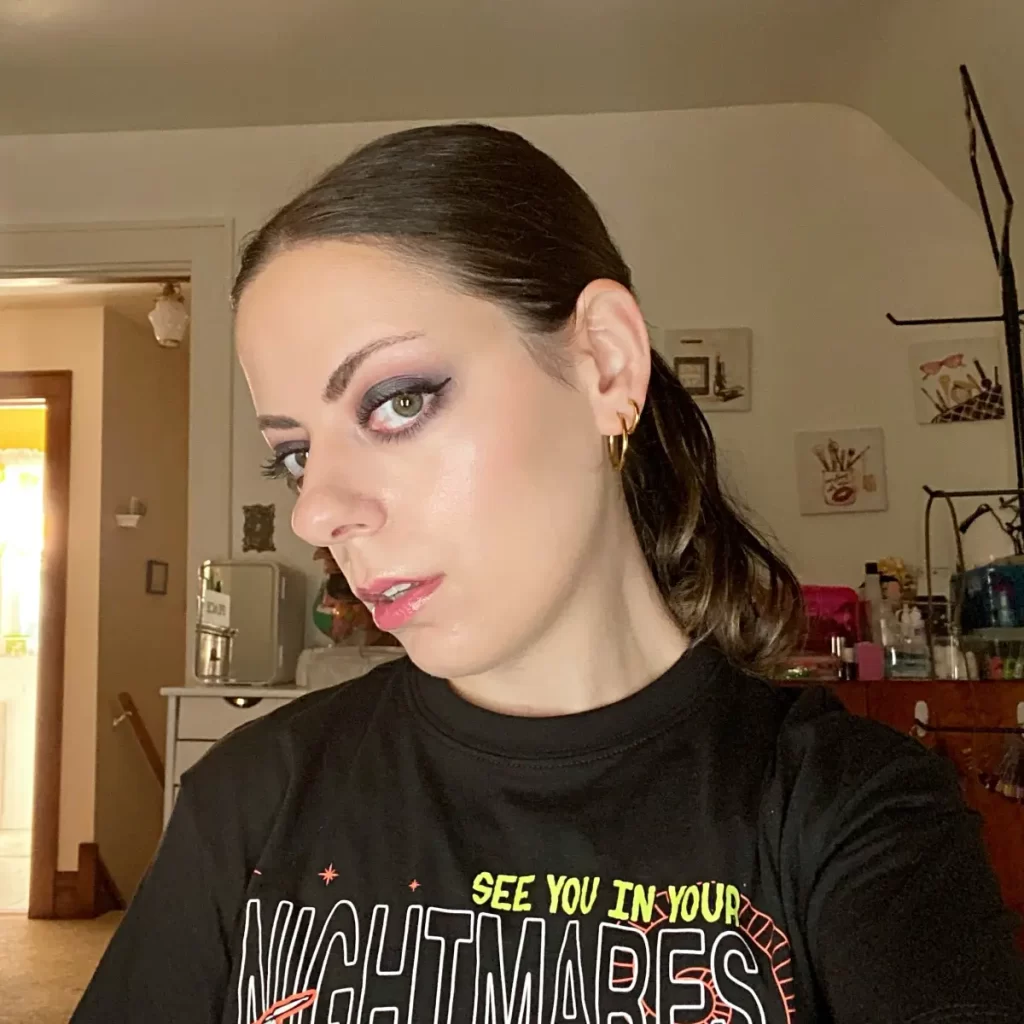 wet n wild nightmare before christmas makeup look