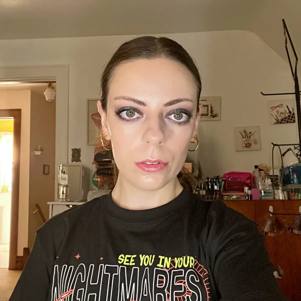 wet n wild nightmare before christmas makeup look