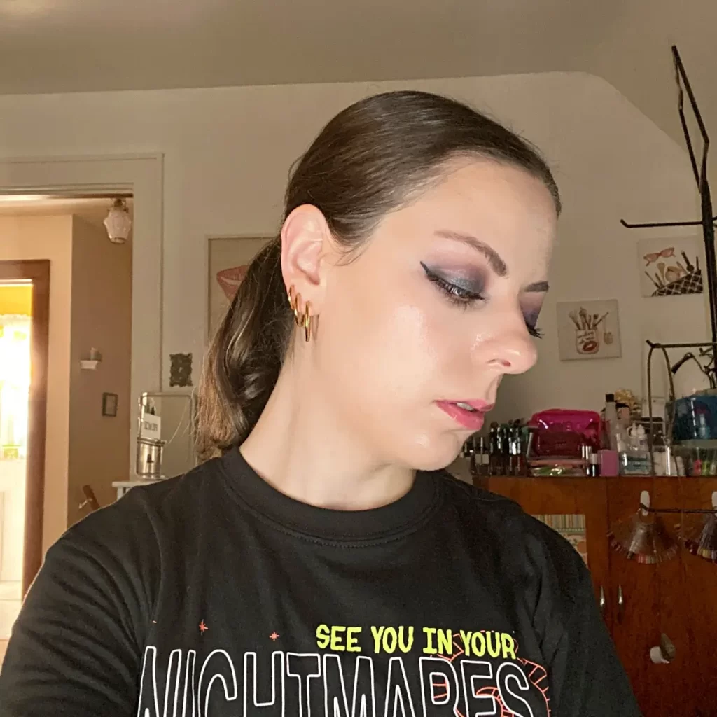 wet n wild nightmare before christmas makeup look