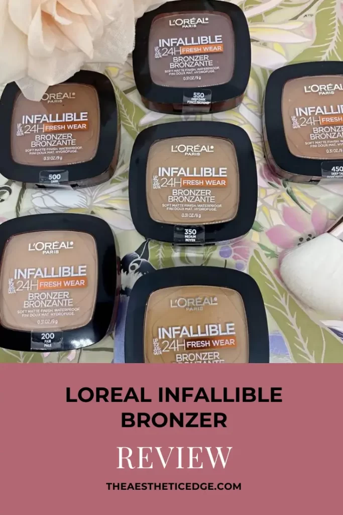 Loreal Infallible Bronzer Review