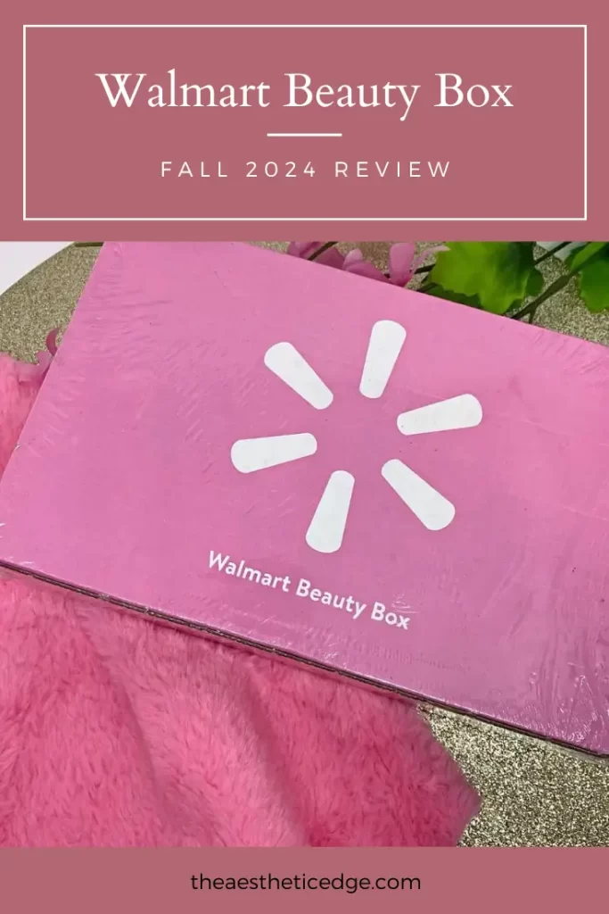 walmart beauty box fall 2024 review