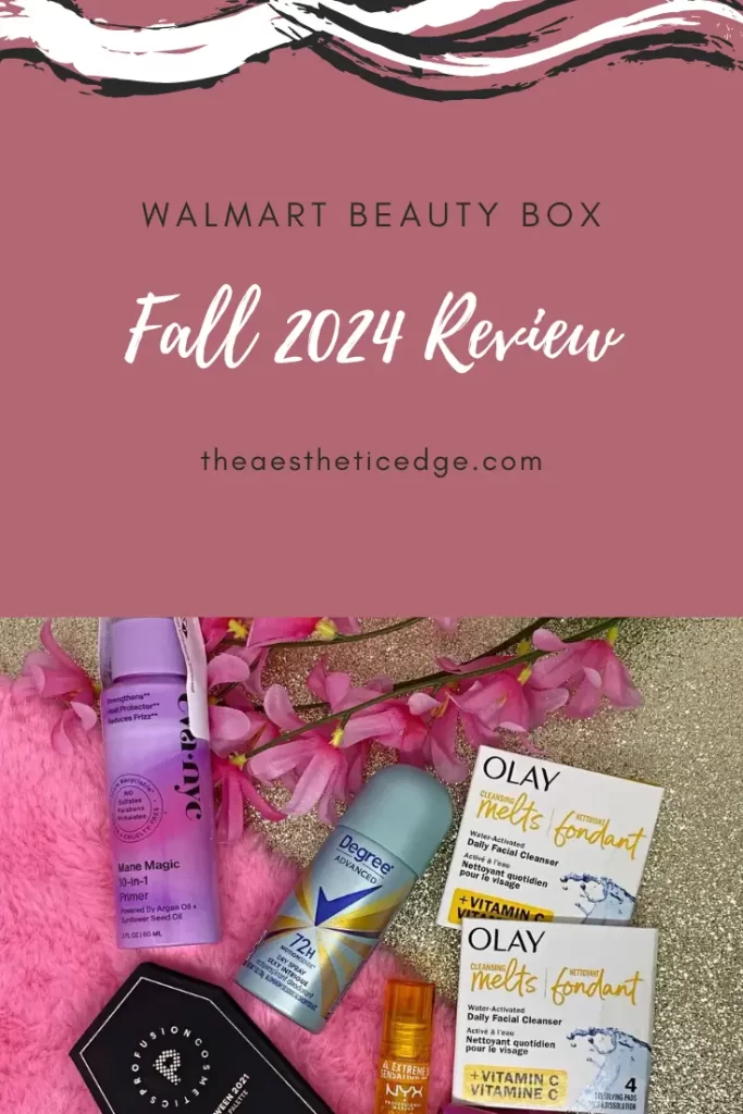 walmart beauty box fall 2024 review