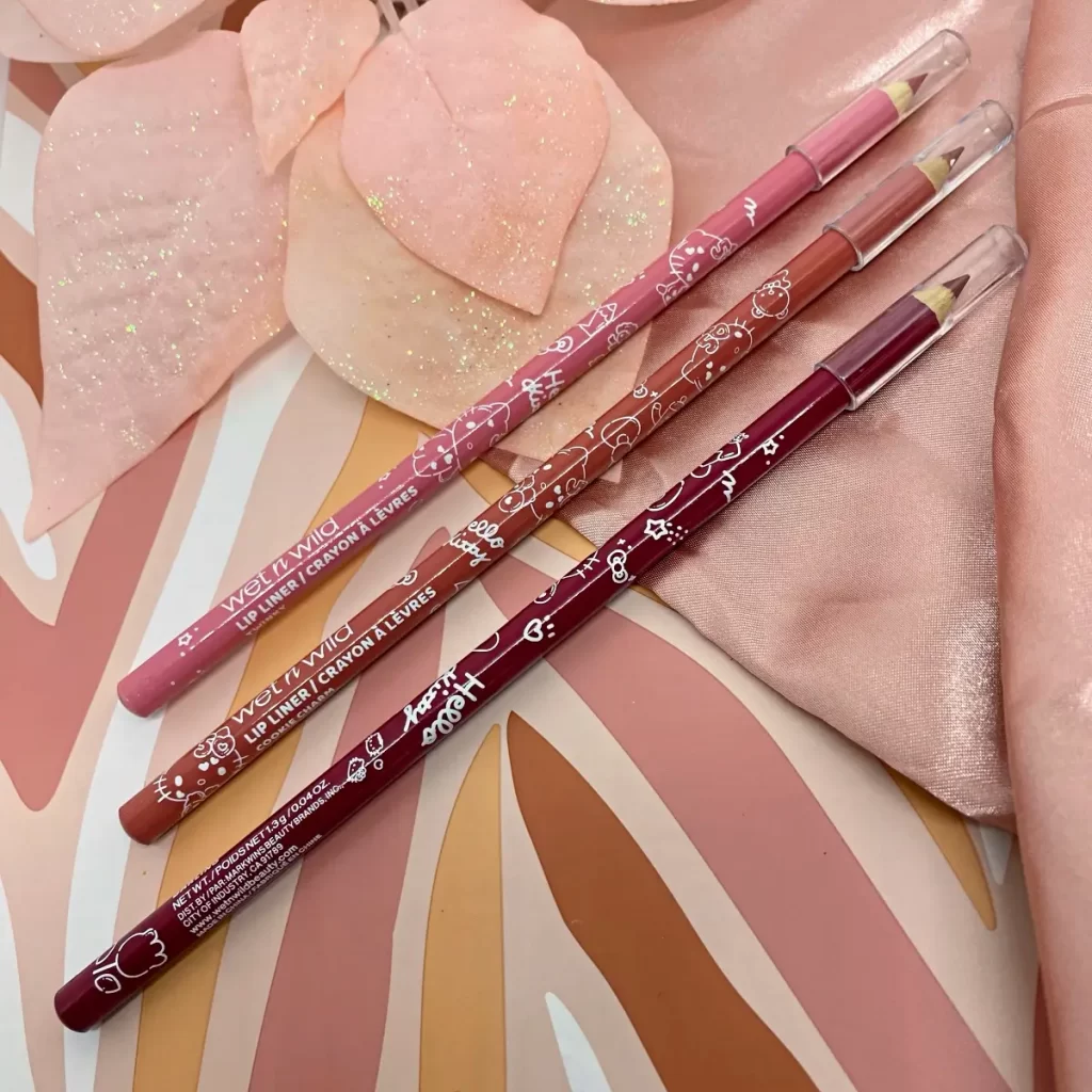 wet n wild hello kitty 3-Piece Lip Liner Pencil Set