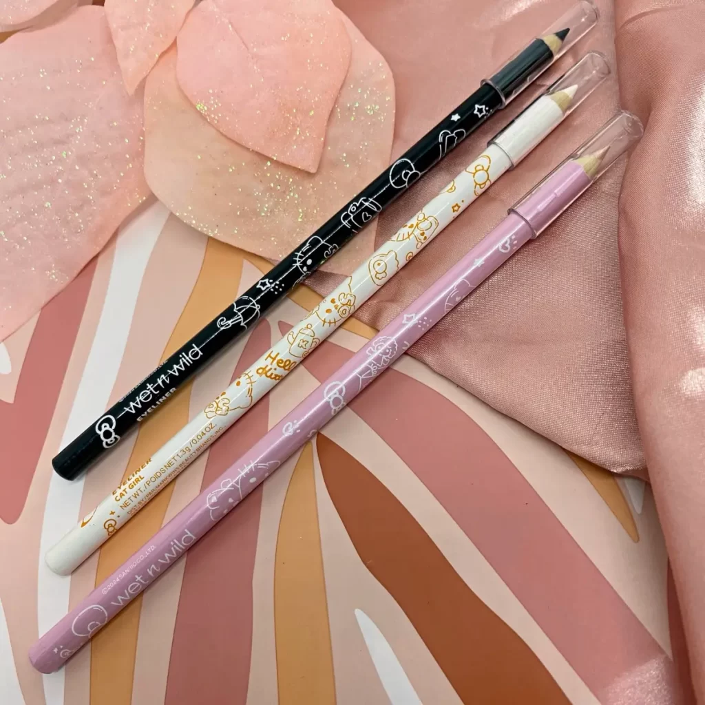 wet n wild hello kitty 3-Piece Eyeliner Pencil Set