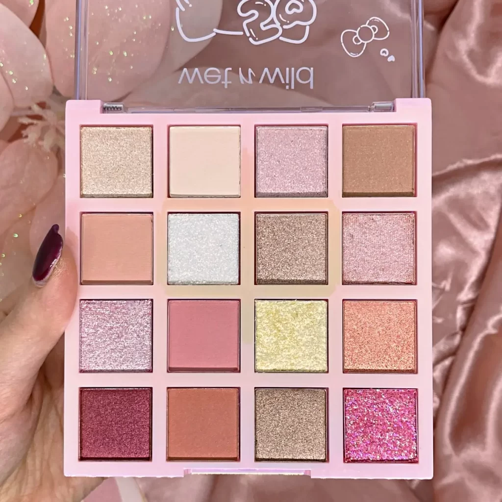 wet n wild hello kitty Eye & Face Palette in Be Kind