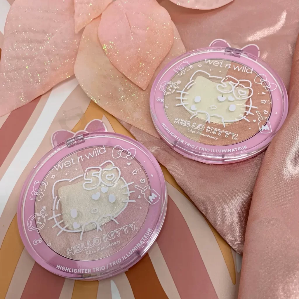 wet n wild hello kitty Highlighter Trio