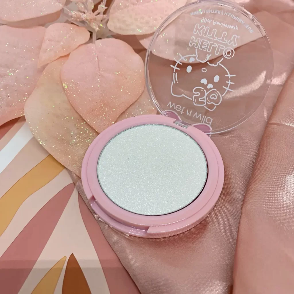 wet n wild hello kitty Highlighter kind hearted