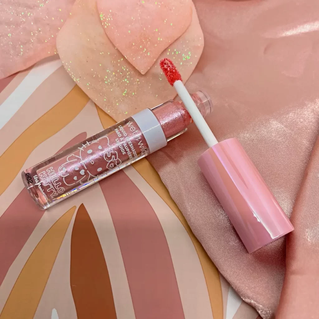 wet n wild hello kitty Liquid Eyeshadow cheers