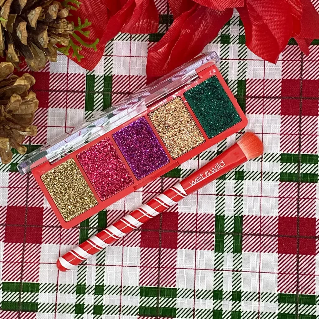 wet n wild holiday Glitter Palette & Brush Set