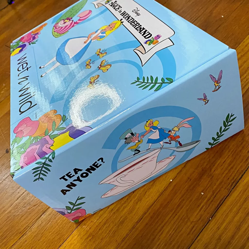 wet n wild alice in wonderland pr box