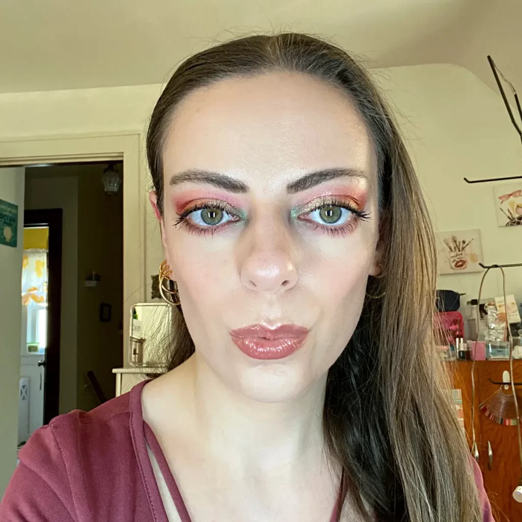 wet n wild Holiday Beauty Treats makeup look