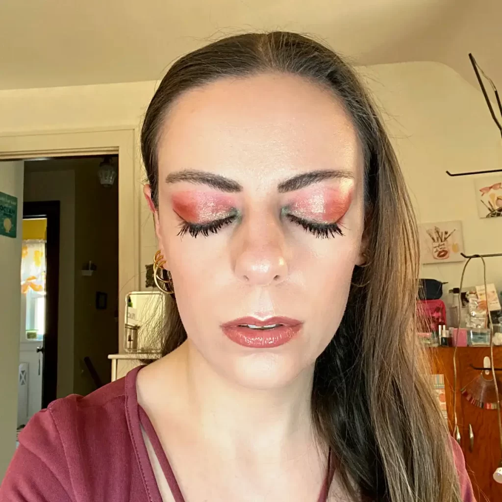 wet n wild Holiday Beauty Treats makeup look