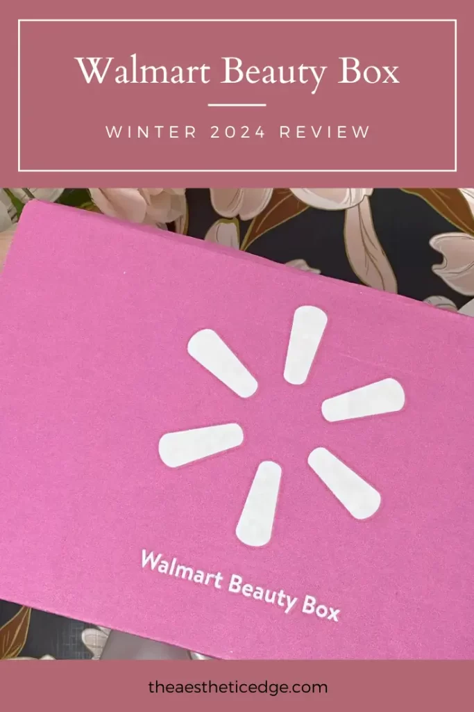 walmart beauty box winter 2024 review