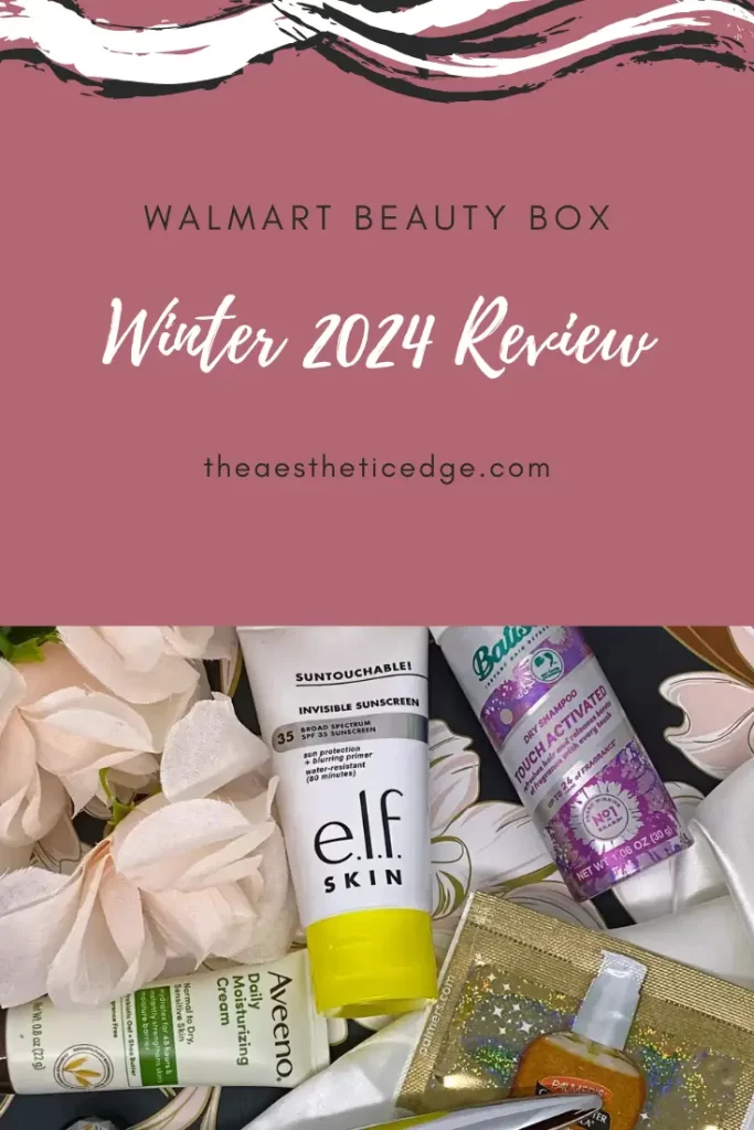 walmart beauty box winter 2024 review