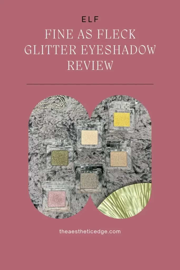 elf Fine as Fleck Glitter Eyeshadow Review